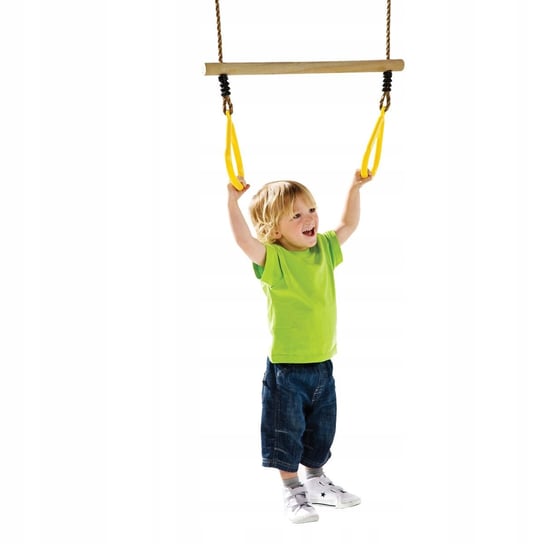 Huśtawka dla Dzieci Trapez Gimnastyczny KBT żółty KBT