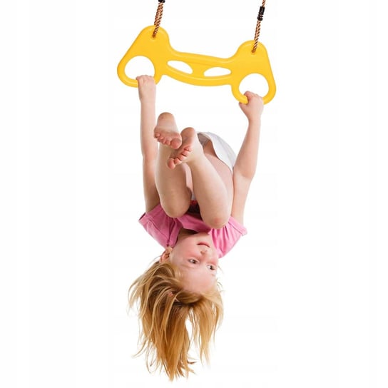 Huśtawka Trapez Gimnastyczny Akrobata JF żółty Just Fun