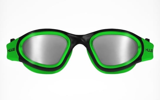 Huub, Okulary do pływania, Aphotic Photochromatic, zielono-czarne Huub