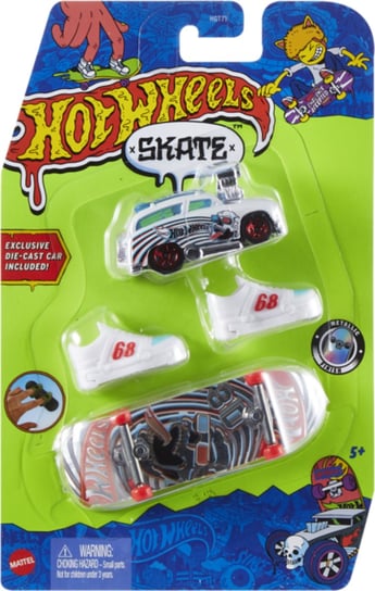 HW Skate Deskorolka + buty + samochodzik  HNG56 Mattel