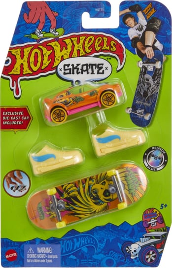 HW Skate Deskorolka + buty + samochodzik  HNG59 Mattel