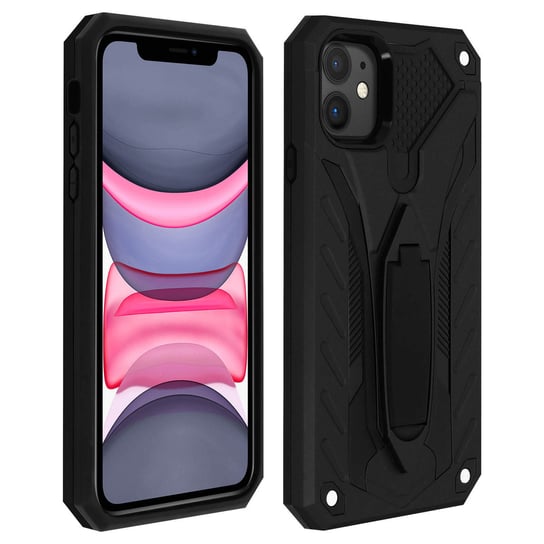 Hybrydowe etui ochronne Apple iPhone 11, Phantom, czarne Avizar