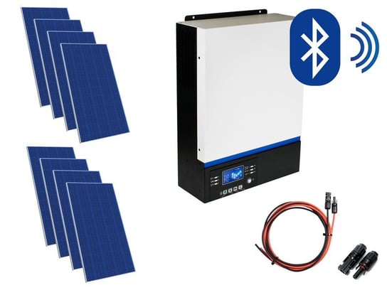 Hybrydowy zestaw solarny off-grid ESB-6kW-24 MPPT 8xPV Poli AZO Digital