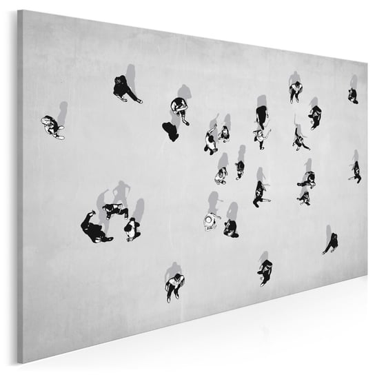 Hyde Park - nowoczesny obraz na płótnie - 120x80 cm VAKU-DSGN Nowoczesne obrazy
