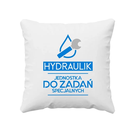 Hydraulik - jednostka do zadań specjalnych - poduszka na prezent Koszulkowy
