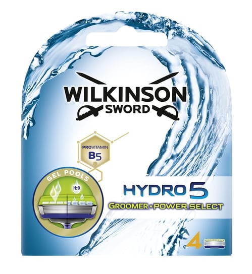 Hydro 5 Groomer wymienne wkłady do maszynki do golenia dla mężczyzn 4szt Wilkinson