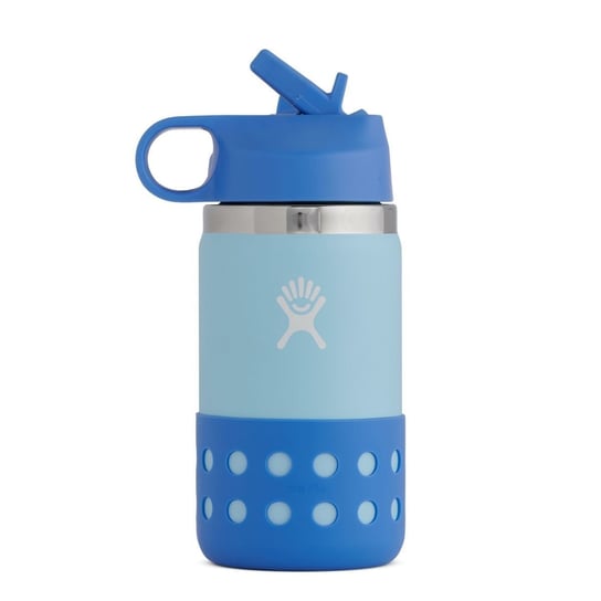 HYDRO FLASK Butelka dziecięca KIDS WIDE MOUTH STRAW LID & BOOT 355 ml ice Hydro Flask