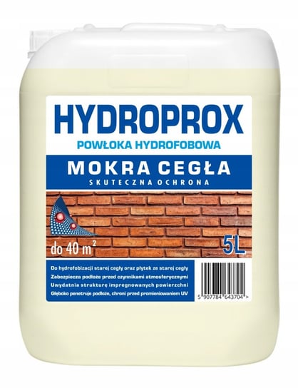 Hydropox, Impregnat Mokra cegła, 5 litrów Inny producent