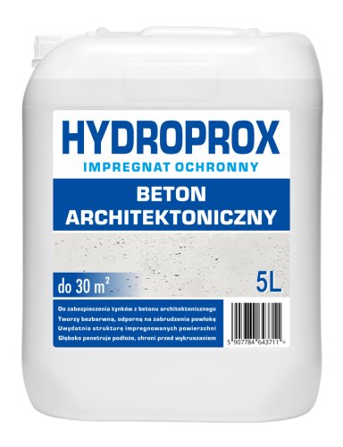 Hydropox, Impregnat ochronny beton architektoniczny, 5 litrów Inny producent