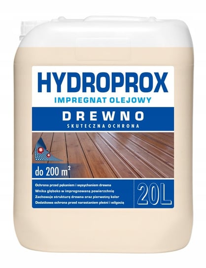 Hydropox, Impregnat Olejowy, Drewno, 20 litrów Inny producent