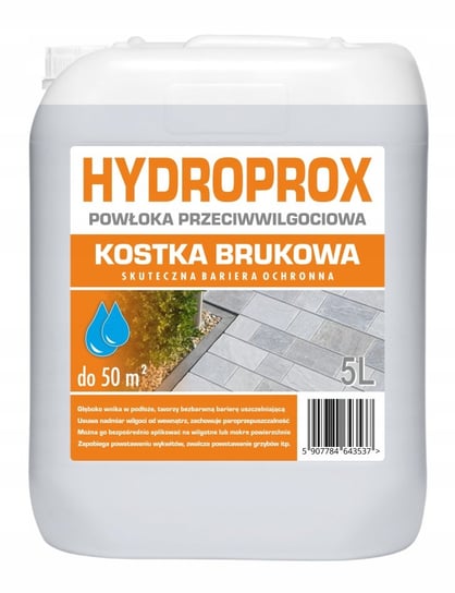 Hydropox, Impregnat Przeciwwilgociowy, Kostka brukowa, 5 litrów Inny producent