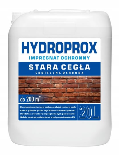 Hydropox, Impregnat Stara Cegła, 20 litrów Inny producent