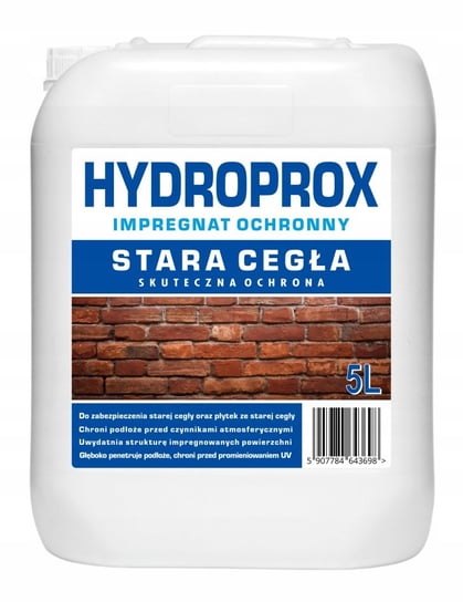 Hydropox, Impregnat Stara Cegła, 5 litrów Inny producent