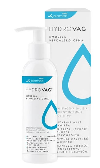 Hydrovag, emulsja hipoalergiczna do higieny intymnej dla kobiet 40+, 300 ml Hydrovag