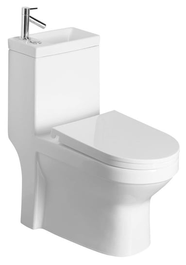 HYGIE kompakt WC z umywalką , odpływ poziomy/pionowy, biały Inna marka