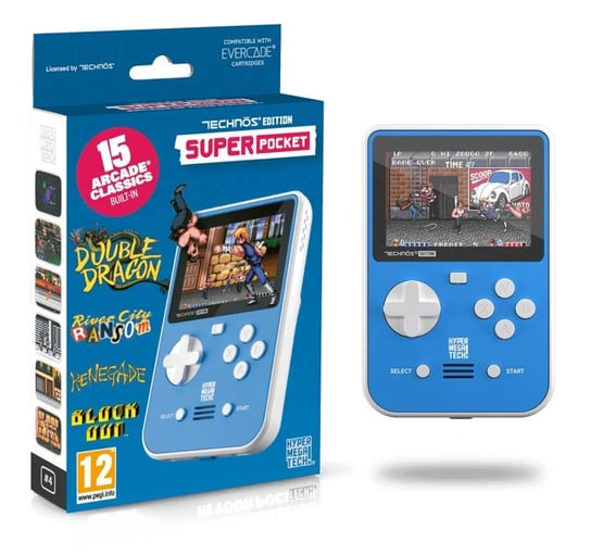 HYPER MEGA TECH! Konsola Super Pocket - TECHNOS BLAZE