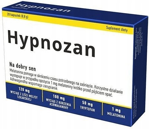 Hypnozan, Tabletki na dobry sen, 20 kaps. VALENTIS POLSKA