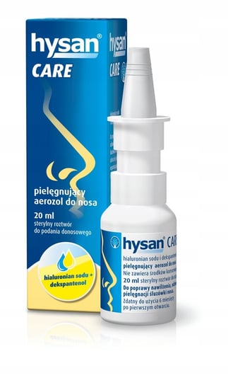 Hysan Care, Pielęgnujący aerozol do nosa, 20 ml Ursapharm