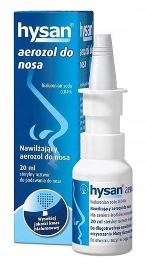 Hysan, Nawilżający aerozol do nosa, 20 ml Ursapharm