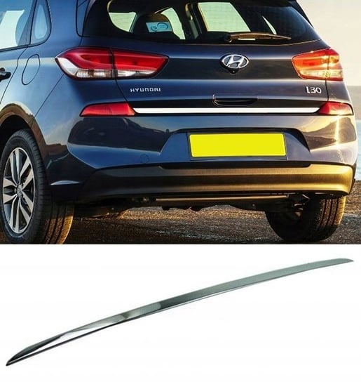 Hyundai i30 III 16- LISTWA CHROM Chromowana KLAPA Martig