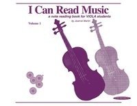 I Can Read Music, Vol 1: Viola Martin Joanne