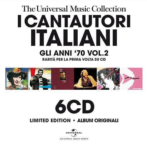 I Cantautori Italiani - Gli Anni '70 - Vol.2/The Universal Music Collection Various Artists