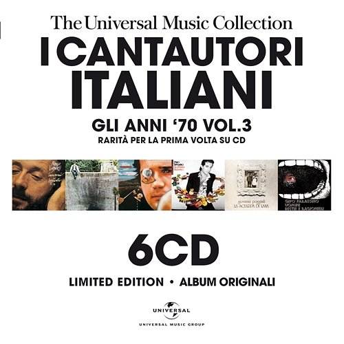 I Cantautori Italiani - Gli Anni '70 - Vol.3/The Universal Music Collection Various Artists