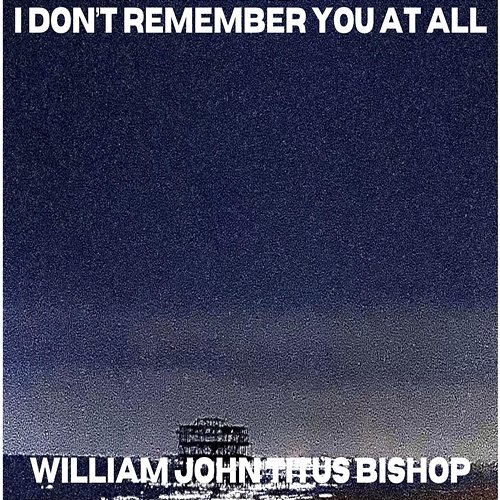 I Don't Remember You At All William John Titus Bishop