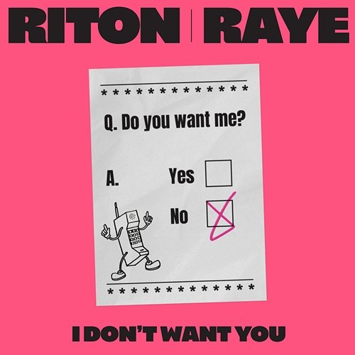 I Don't Want You Riton, Raye