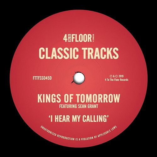 I Hear My Calling Kings of Tomorrow feat. Sean Grant
