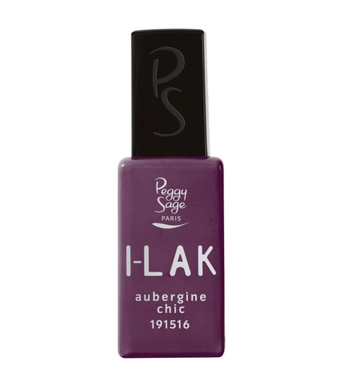 I-LAK Aubergine Chic Lakier hybrydowy 11ml Peggy Sage