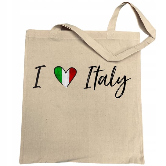 I Love Italy Kocham Włochy Torba Zakupowa Inna marka