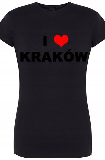 I Love Kraków T-Shirt Damski Nadruk Modny r.XL Inna marka