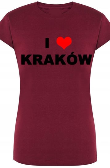 I Love Kraków T-Shirt Damski Nadruk Modny r.XXL Inna marka