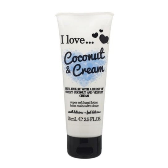 I Love, krem do rąk Coconut & Cream, 75 ml I Love