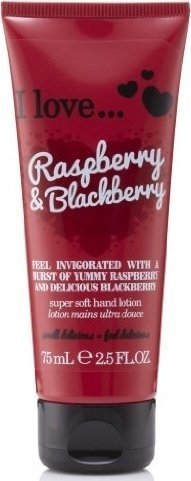 I Love, krem do rąk Raspberry & Blackberry, 75 ml I Love