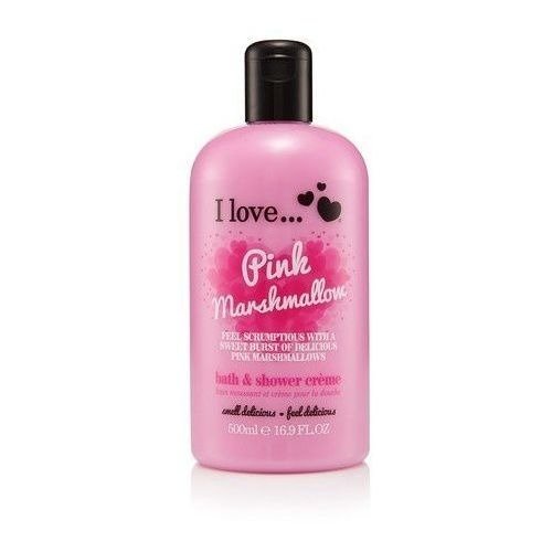 I Love, krem pod prysznic i do kąpieli Pink Marshmallow, 500 ml I Love