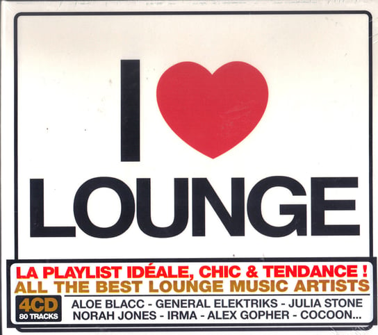 I Love Lounge Krall Diana, Jones Norah, The Herbaliser, The Cinematic Orchestra, General Electrics, Stone Julia, Cocoon, Daedelus, Funki Porcini, Gopher Alex
