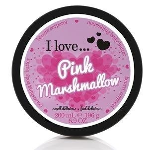 I Love, masło do ciała Pink Marshmallow, 200 ml I Love