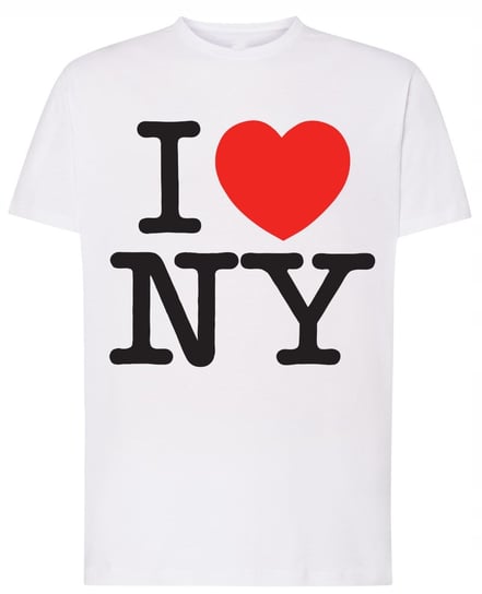 I Love New York T-shirt Męski Nadruk Rozm.M Inna marka