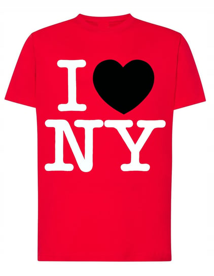 I Love New York T-shirt Męski Nadruk Rozm.XS Inna marka