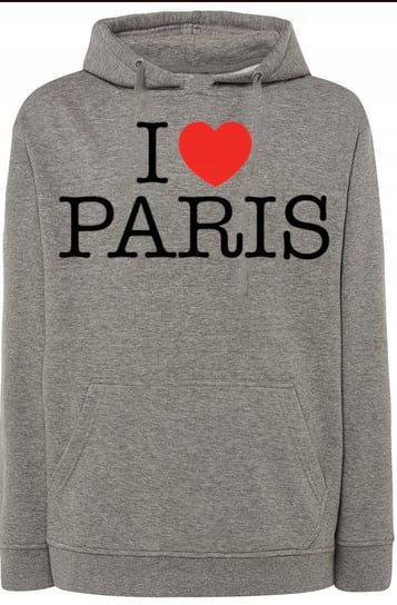 I Love Paris Kocham Paryż Bluza Męska r.3XL Inna marka