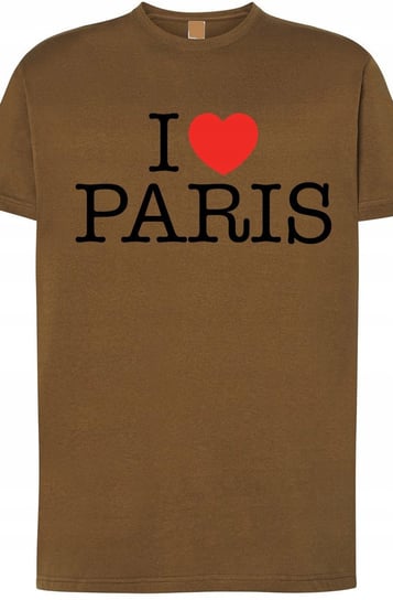 I Love Paris Kocham Paryż Męski T-Shirt r.XXL Inna marka