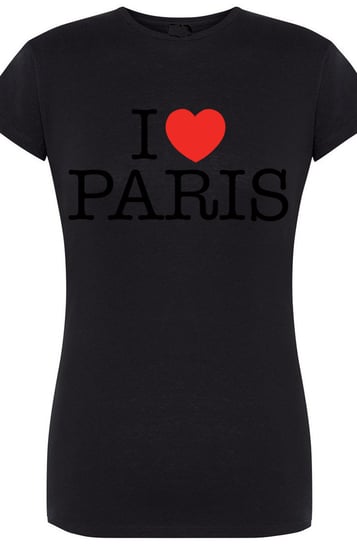 I Love Paris Kocham Paryż T-Shirt Damski r.L Inna marka