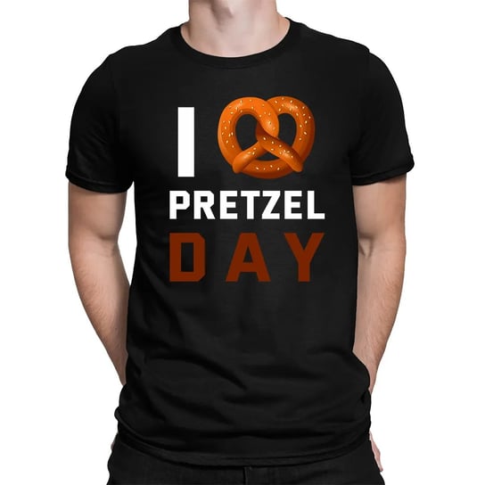 I love pretzel day - męska koszulka z motywem serialu The Office Koszulkowy