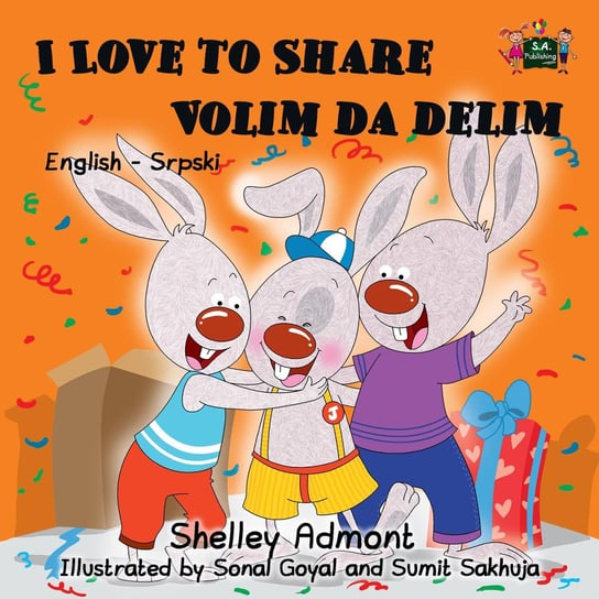 I Love to Share Volim da delim Shelley Admont