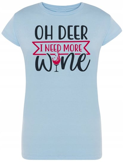 I Need More Wine Wino T-shirt maska gazowa R.S Inna marka