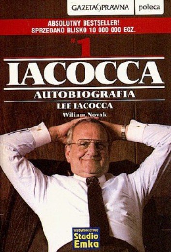 IACOCCA Autobiografia Iacocca Lee, Novak Wiliam