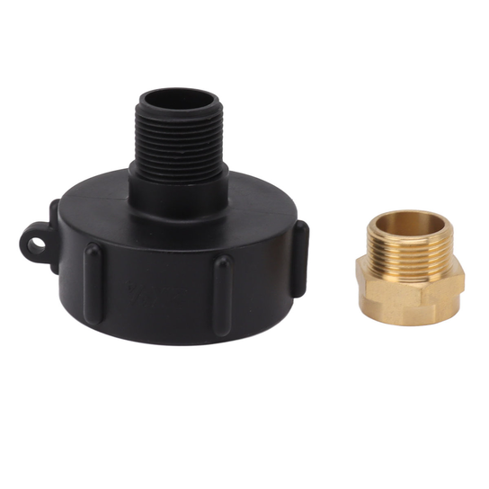 IBC Tote Fittings 2 Inch Water Tank Connector Leakproof Fitting Adapter ...
