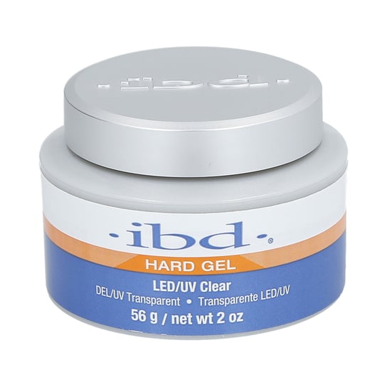 IBD, HARD GEL, Clear Bezbarwny żel LED/UV do stylizacji paznokci, 56 g IBD